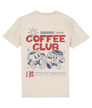 Coffee Club, Unisex Graphic T Shirt, 9 of 11