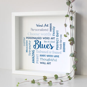 Personalised 18th Birthday Word Art Gift For Him, 4 of 9