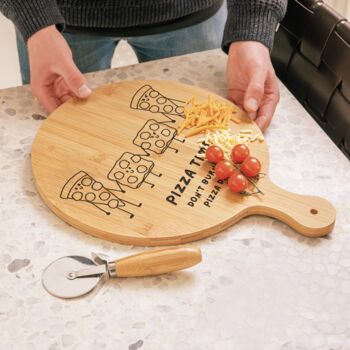 Personalised Pizza Family Board, 3 of 4