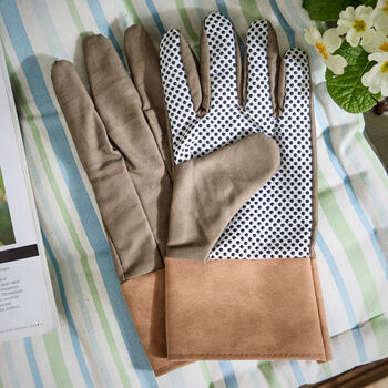 Personalised Gift Set Of Two Green Welly Boot Planters, 10 of 10