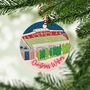 Wrexham Christmas Wooden Bauble, Football Xmas Gift, thumbnail 1 of 2