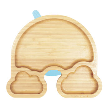 Baby Bamboo Weaning Suction Section Plate, 11 of 12
