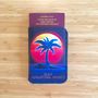 Personalised Passport Holder Synthwave Palm Tree, thumbnail 2 of 5