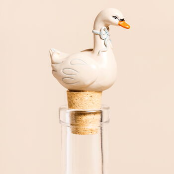 Swan Cork Bottle Stopper, 2 of 2