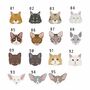 Personalised Cat Breed Photo Keyring, thumbnail 12 of 12