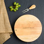 'Life Is Grate' Pun Cheese Board Personalised Gift Set, thumbnail 3 of 7