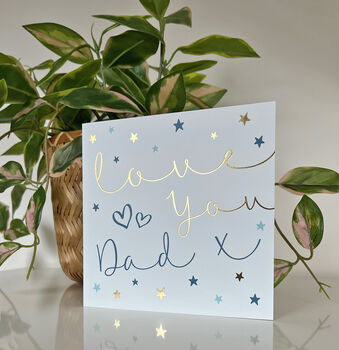 Starlight Love You Dad Card, 2 of 2
