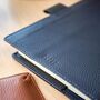 Personalised Premium Leather Refillable A5 Diary With Pen Holder, thumbnail 9 of 10