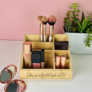 Personalised Make up Brush Holder, Ceramic Pot, Make up Brush Storage,  Gifts for Her, Make up Gift 