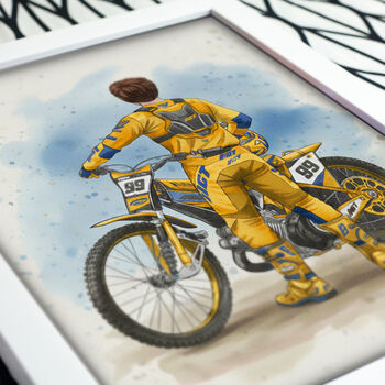Motocross Custom Print, 8 of 8