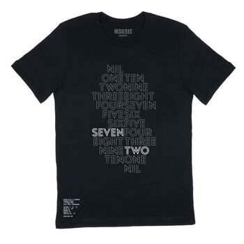 Personalised 'Home And Away' Football T Shirt, 6 of 10