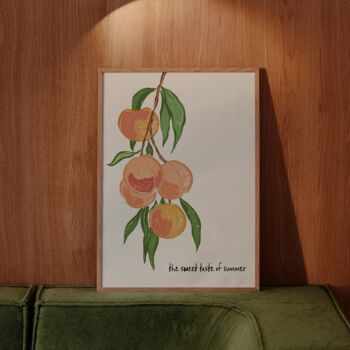 Peach Fruit Print, 5 of 6