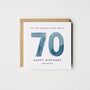 Personalised 30th Birthday Card *Age/Colour Options, thumbnail 4 of 4
