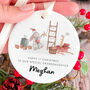 Personalised Granddaughter 1st Christmas Ornament Gift, thumbnail 1 of 7