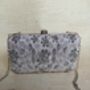 Handcrafted Raw Silk Pink Clutch Bag, thumbnail 3 of 9