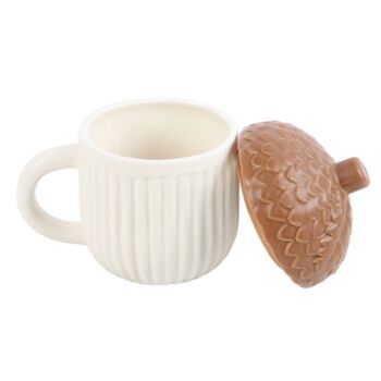 Autumn Acorn Shaped Mug, 2 of 3