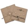 70th Birthday For Her Gold Plated Star Bracelet And Gift Wrap, thumbnail 8 of 9