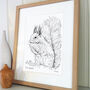 British Woodland Animal Sketches, thumbnail 4 of 8
