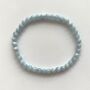 Dainty Aquamarine Crystal Bracelet For Calm, thumbnail 3 of 5