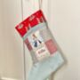 Patchwork Christmas Stocking, thumbnail 2 of 6