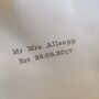 Personalised Premium Cotton Hotel Grade Table Cloth, thumbnail 9 of 10