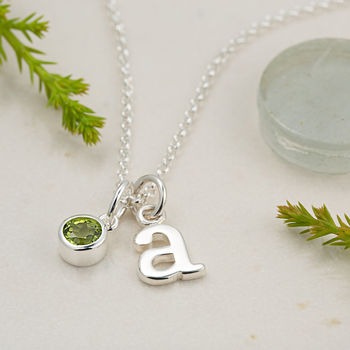 Peridot Necklace, August Birthstone, 4 of 8