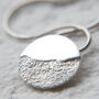 Recycled Silver Moonrise Necklace, thumbnail 4 of 5