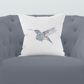 Hummingbird Cushion, 3 of 3