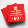 Personalised Mug 'Keep Calm 60th Birthday', thumbnail 6 of 6