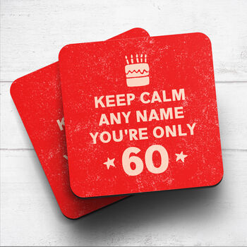 Personalised Mug 'Keep Calm 60th Birthday', 6 of 6