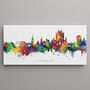 Lincoln Skyline Cityscape Art Print, thumbnail 2 of 12