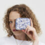Blue Ditsy Purse Small, thumbnail 2 of 7