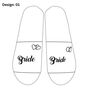 Custom Non Slip Spa Slippers For Wedding Bridesmaids, thumbnail 10 of 10