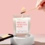 Smells Like You're Stuck With Me Candle Gift For Valentine's, thumbnail 1 of 6