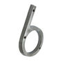 Brass Bee Premium House Numbers In Pewter Five Inch, thumbnail 8 of 11