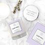 Personalised Soy 'Sleep Well' Essential Oil Candle, thumbnail 1 of 9