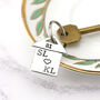 Personalised Housewarming Gift Couples New Home Keyring, thumbnail 3 of 10
