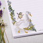 A4 Letter Writing Paper With Ducks And Florals, thumbnail 2 of 4