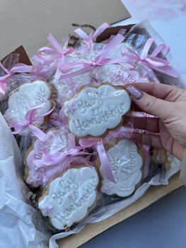 Cloud Baby Shower Biscuit Favours, 3 of 6