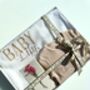 Personalised Blanket + Zip Romper Baby Gift Set For Newborn, thumbnail 2 of 10