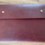 Personalised Spanish Brown Leather A4 Documents Holder, thumbnail 3 of 12