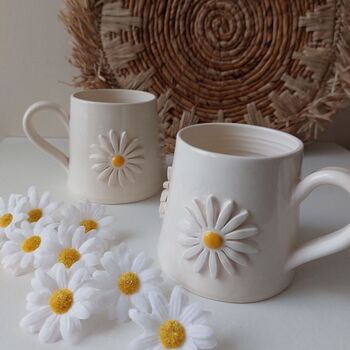Handmade Ceramic Daisy Mug, 12 of 12