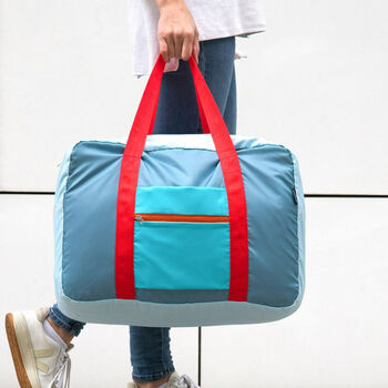 Leisure And Travel Bag Durable Waterproof Fold Into Pouch, 3 of 7