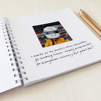 Personalised 'Moments' Memory Book, 7 of 12