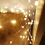 Plug In Silver Wire Waterfall String Lights, thumbnail 1 of 6
