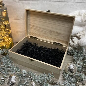 Personalised Engraved Christmas Eve Box Style Three, 5 of 10