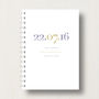 Personalised Wedding Planner Notebook Or Journal, thumbnail 3 of 6