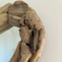 Driftwood Heart Wall Mirror – 30cm Nautical Style, thumbnail 3 of 8