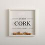 Wine Champagne Cork Collector Frame Home Decor, thumbnail 3 of 11