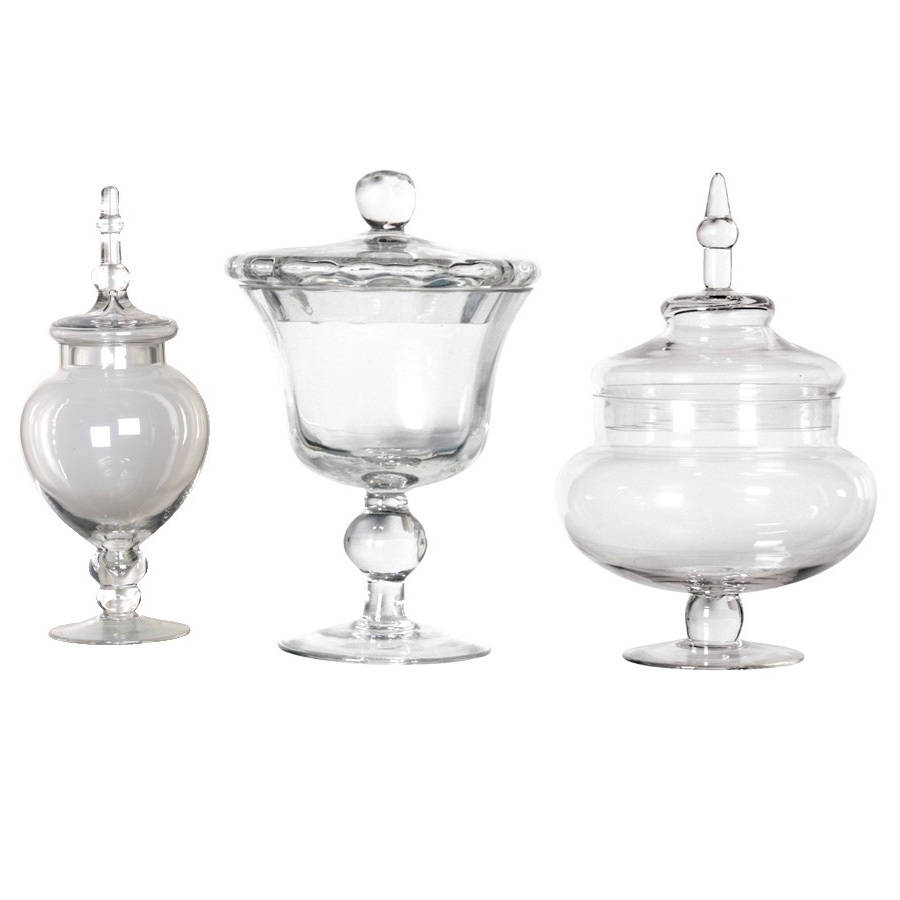 glass bonbon jars by out there interiors | notonthehighstreet.com